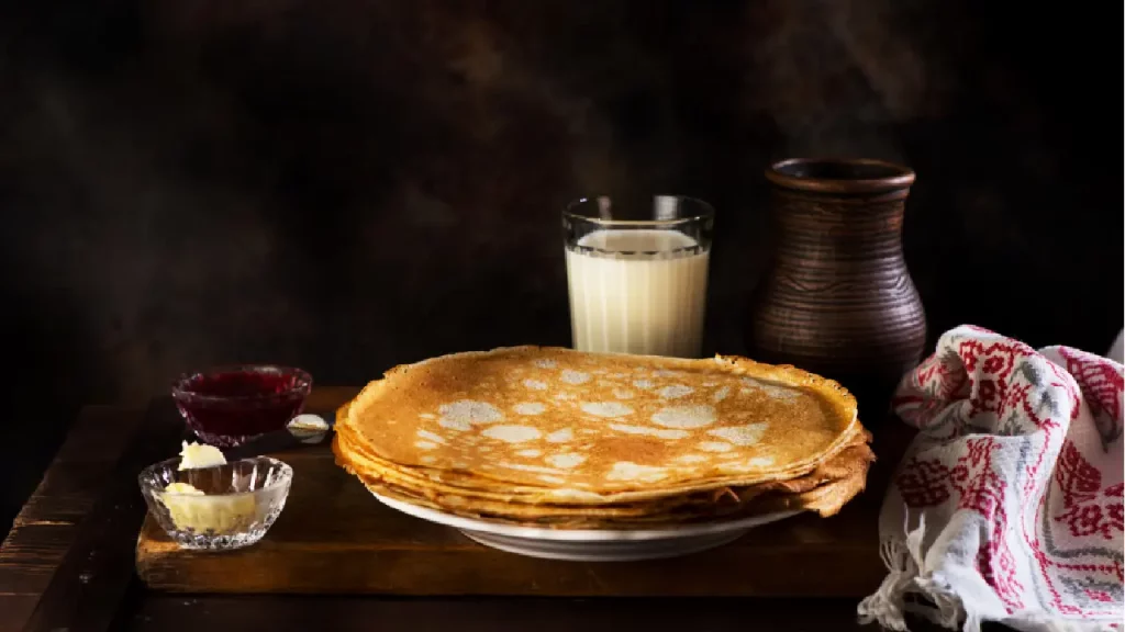 little pancakes for caviar
