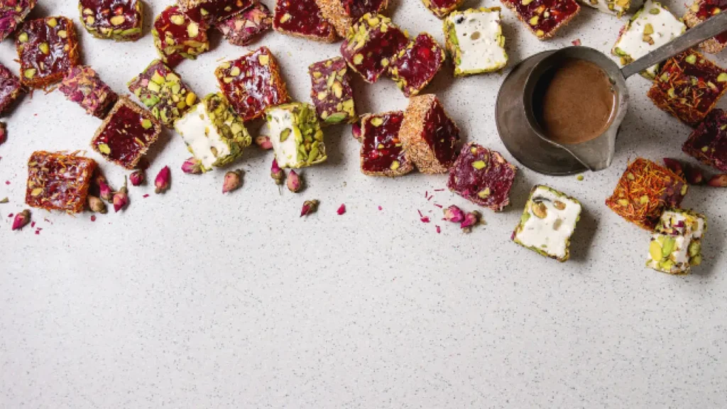 fruit turkish delight